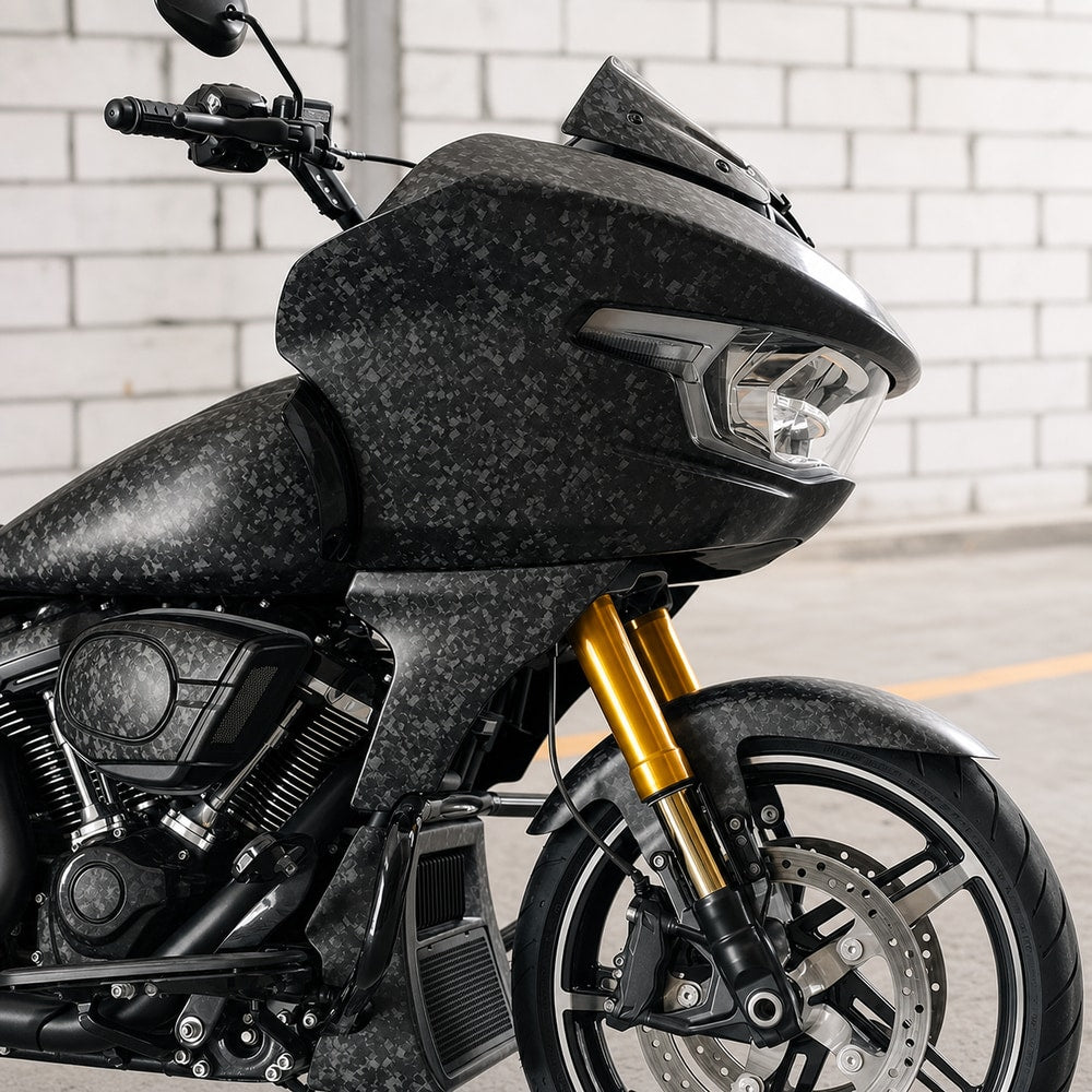 Forged carbon-fiber 121 CVO motorcycle parts gallery 4