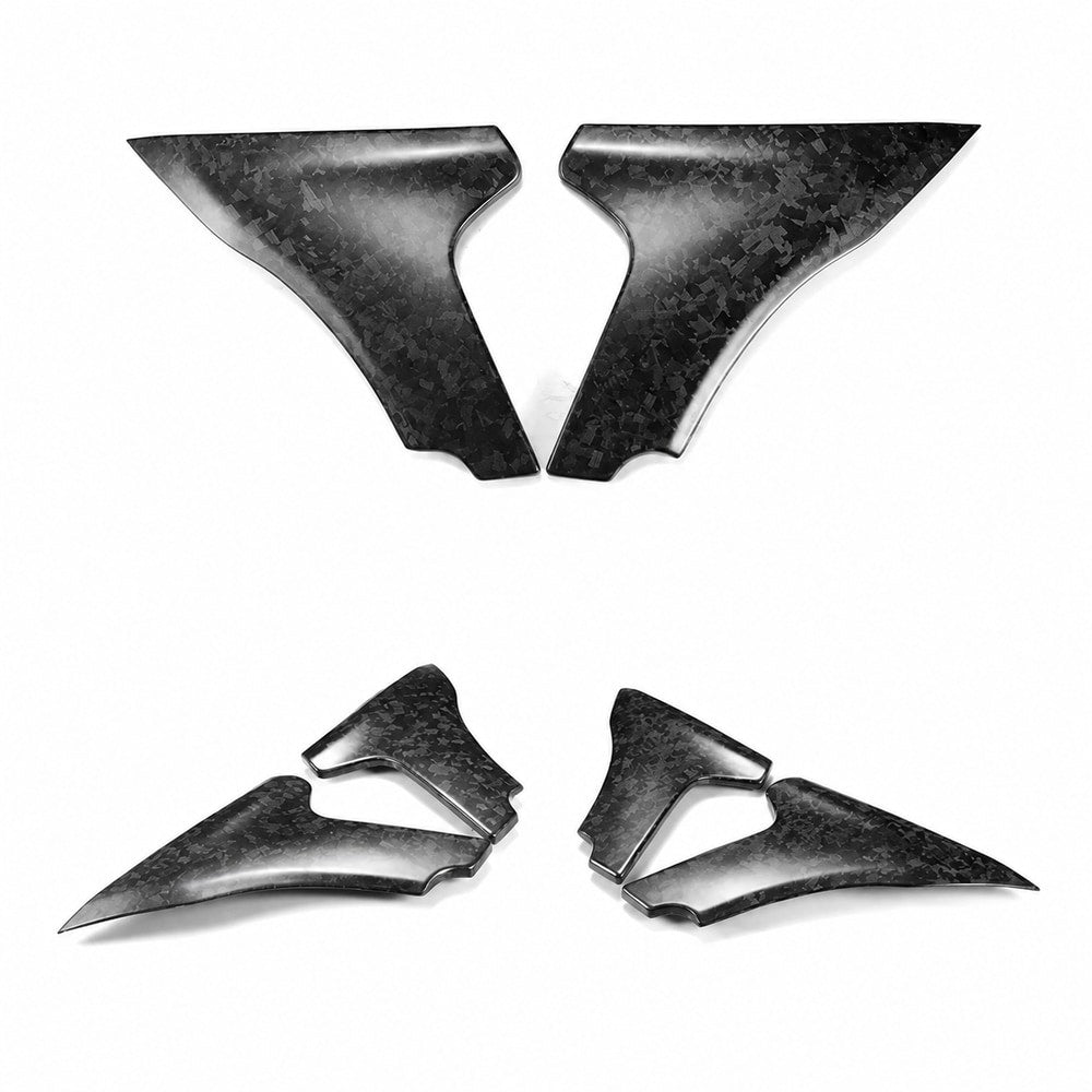 Side Panel Spoiler Covers PG304 forged carbon-fiber part