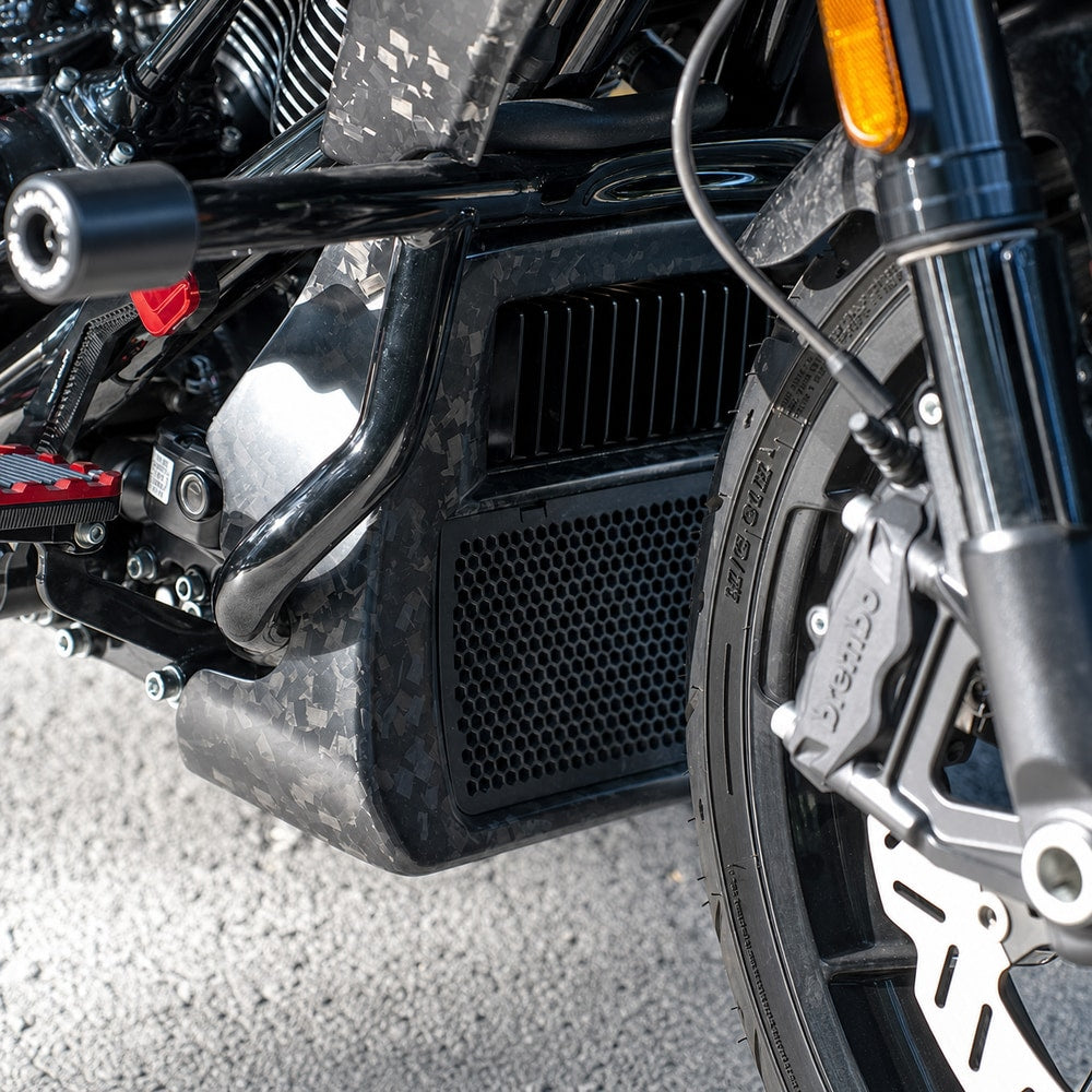 Oil Cooler Bracket PG299 forged carbon-fiber part