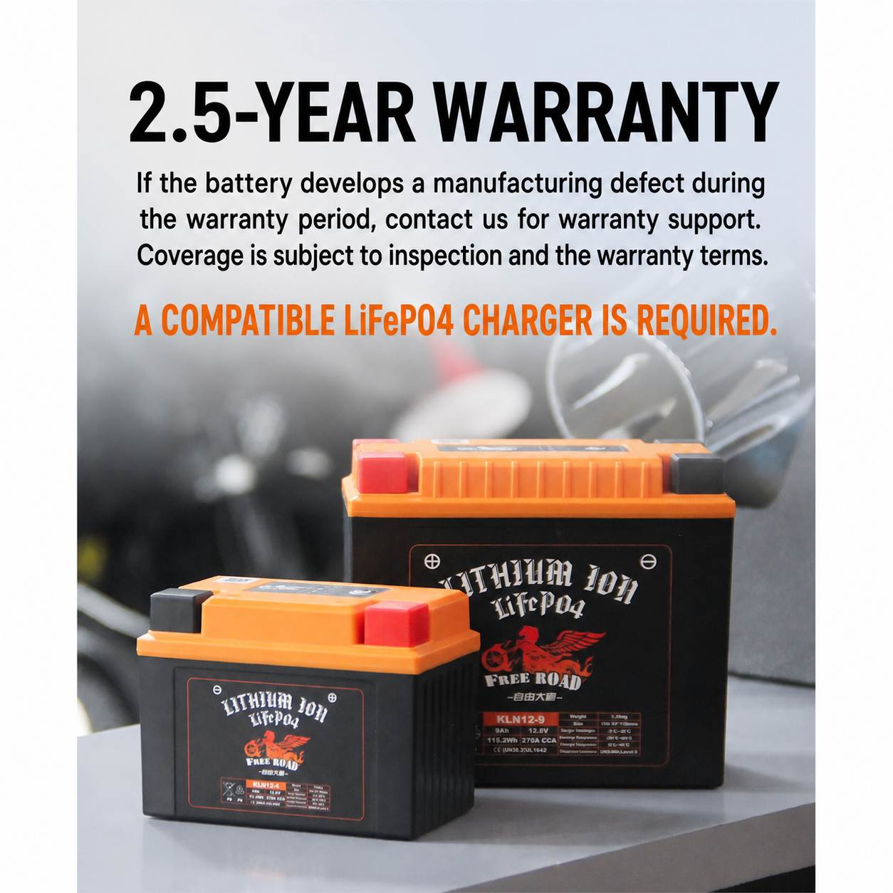 2.5-year battery warranty