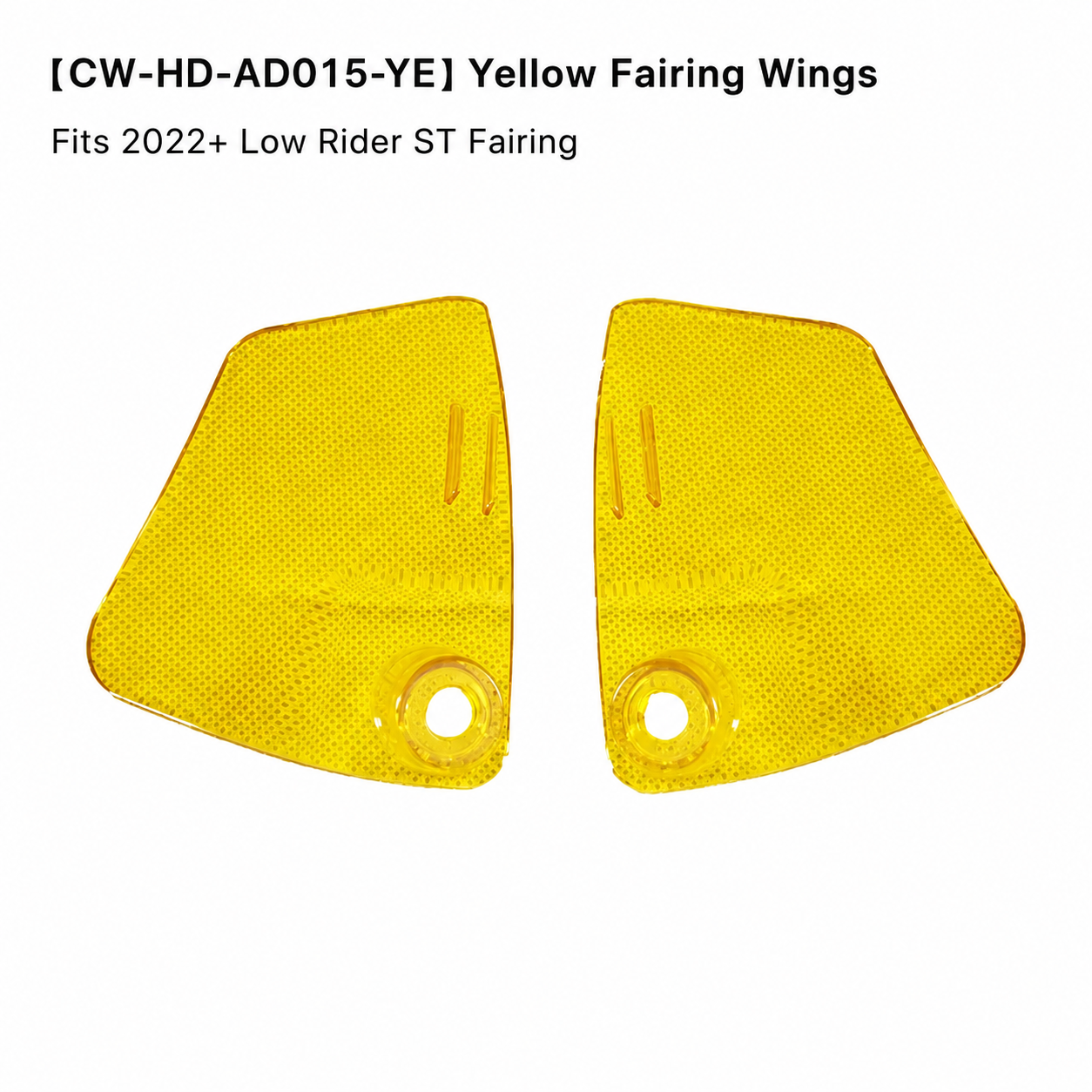 CW-HD-AD015-YE • Yellow Fairing Wings