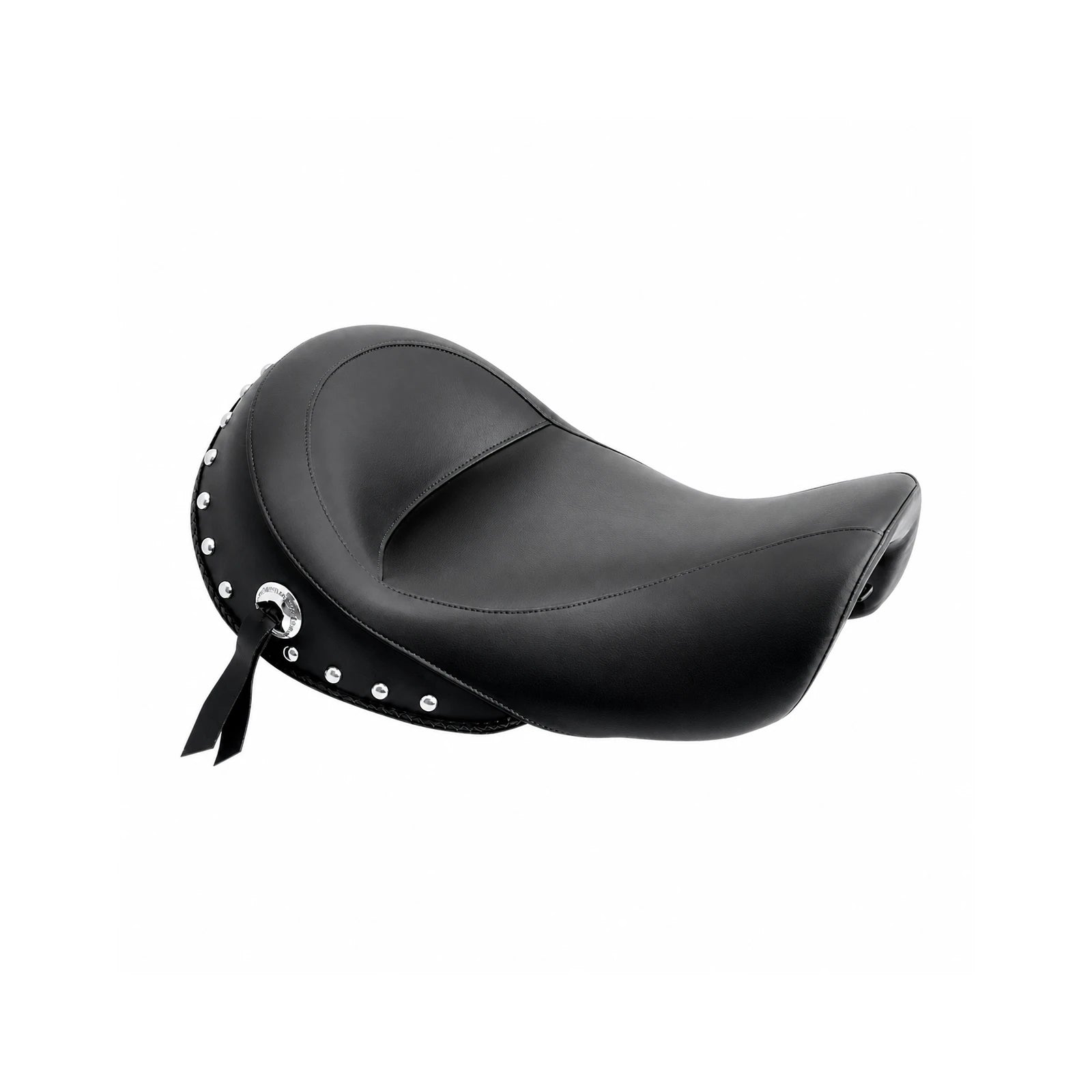 Black studded front rider seat