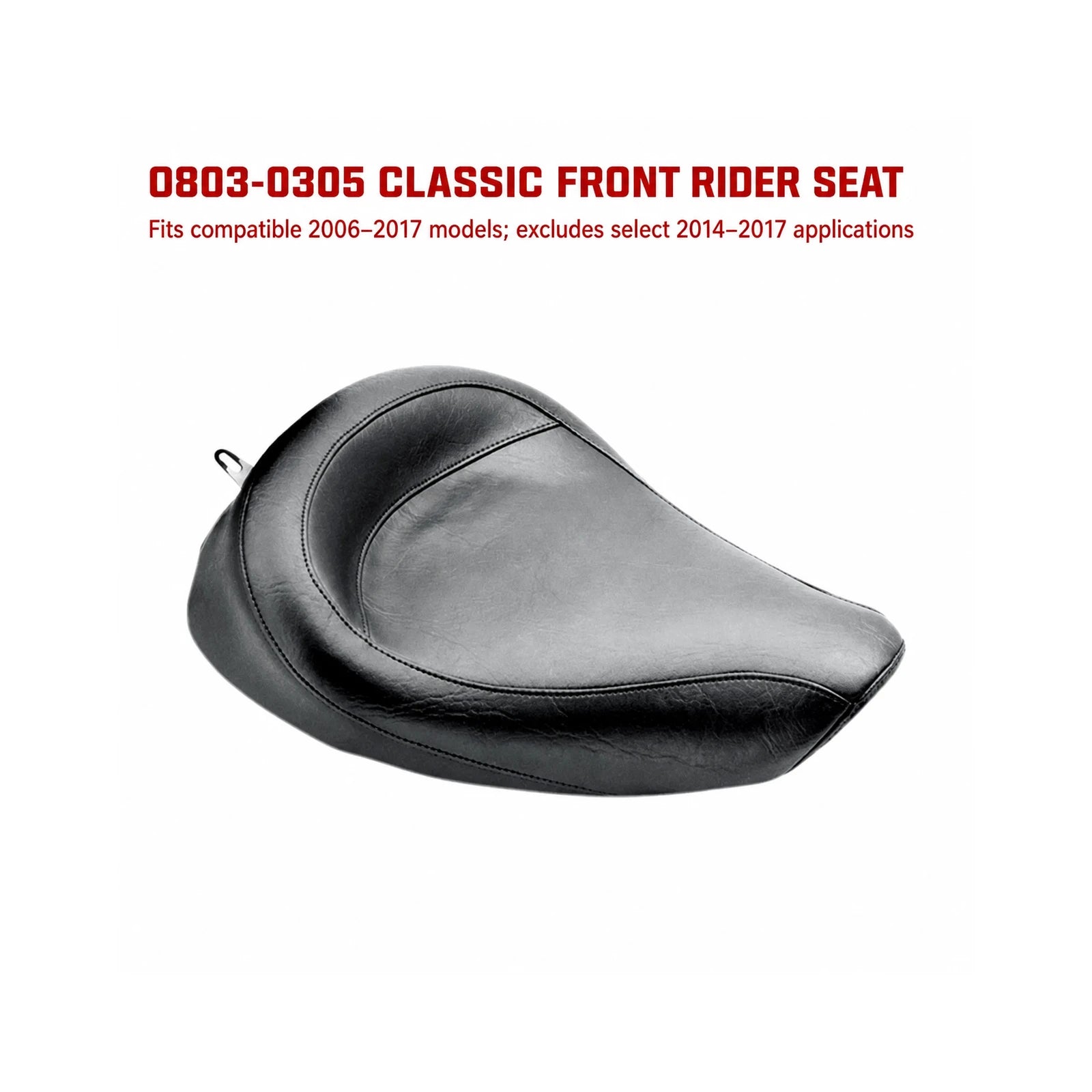 0803-0305 classic front rider seat