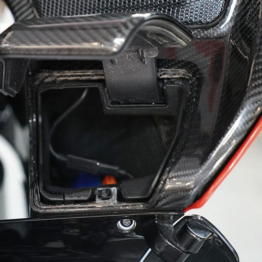Road Glide glove box latch mounting location