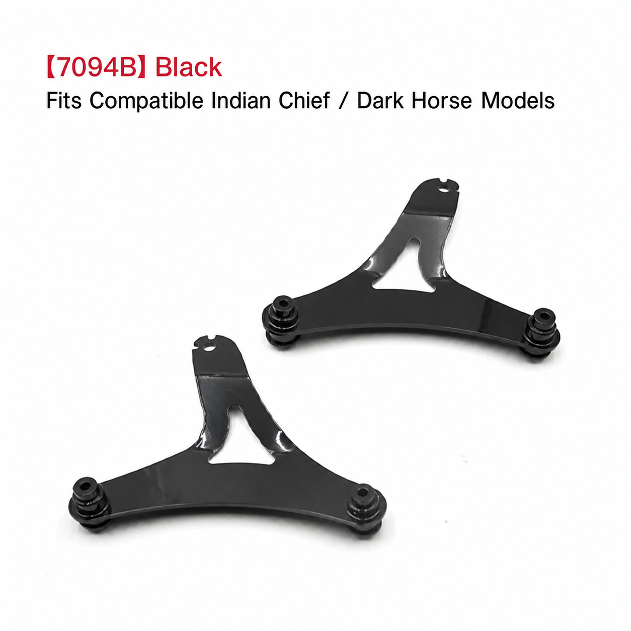 7094B Black bracket for compatible Indian Chief models