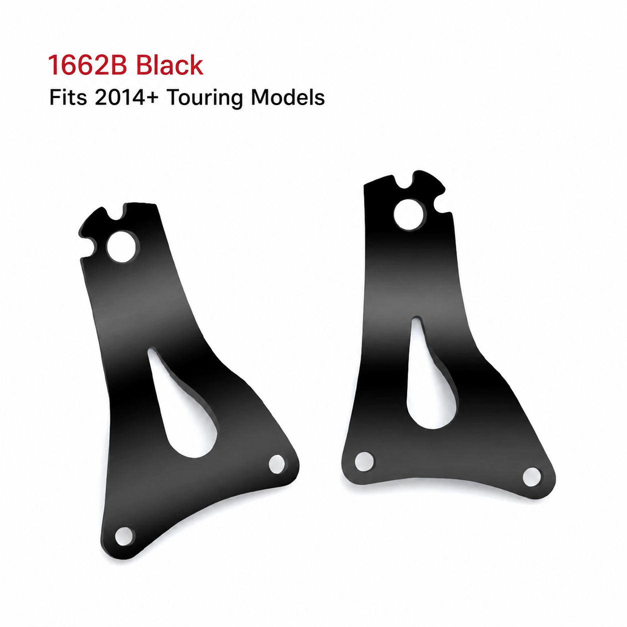 1662B Black bracket for 2014 and later Touring