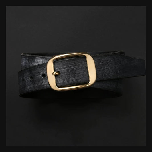 Wanderer Bridle Leather Pin Buckle Biker Belt product view