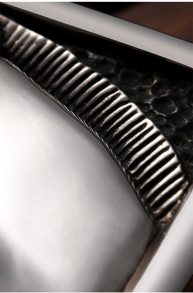 Zodiac Horse Silver Leather Biker Belt — detail view 8