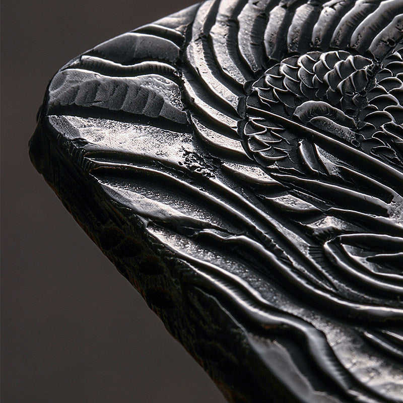 Zodiac Snake Silver Python Leather Biker Belt — alternate product view 3