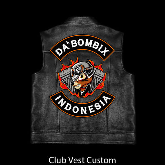 Custom Leather Vest