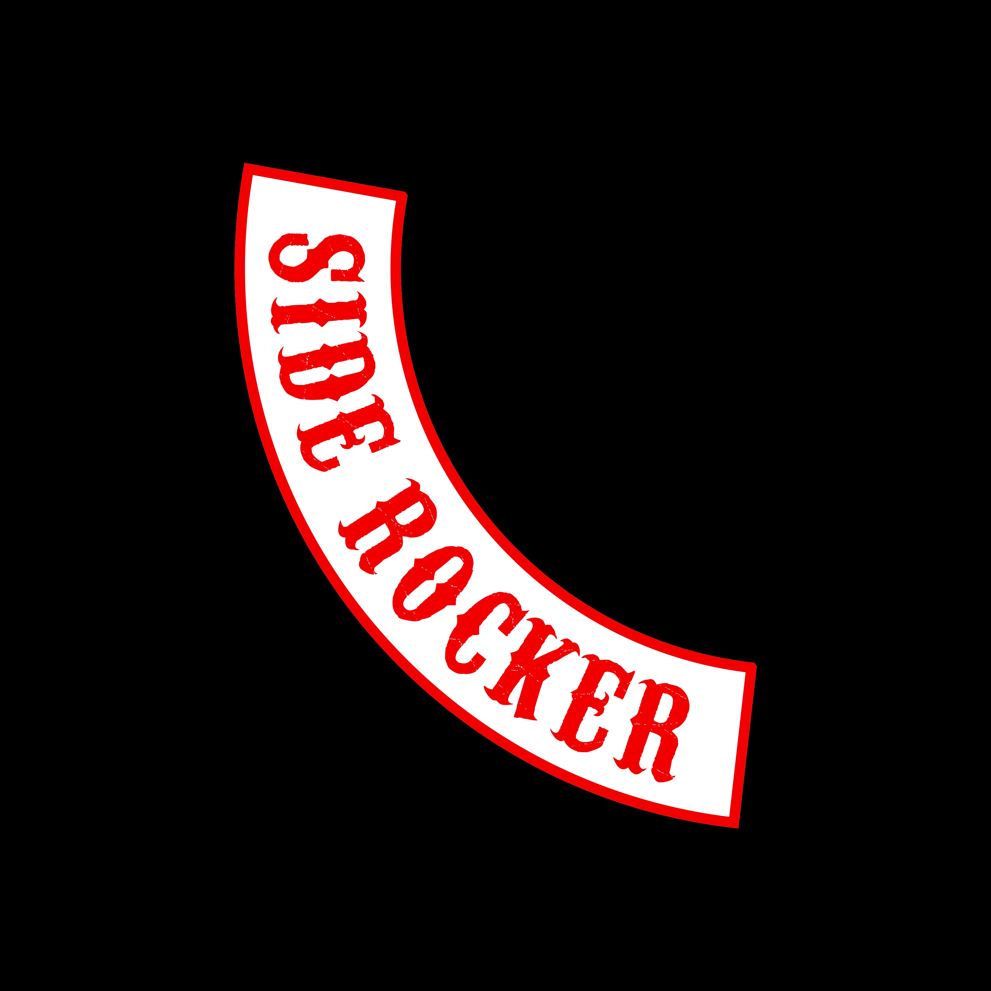 Side Rocker Patch Left CUSTOM SIDE ROCKER - LEFT SIDED - MotorcycleClubStore