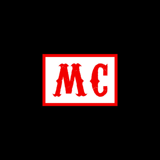 MC Embroidered Biker Badge Custom Patch