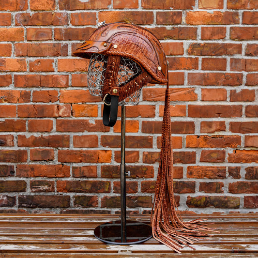 custom-decorative-halfhelmet-cowhide