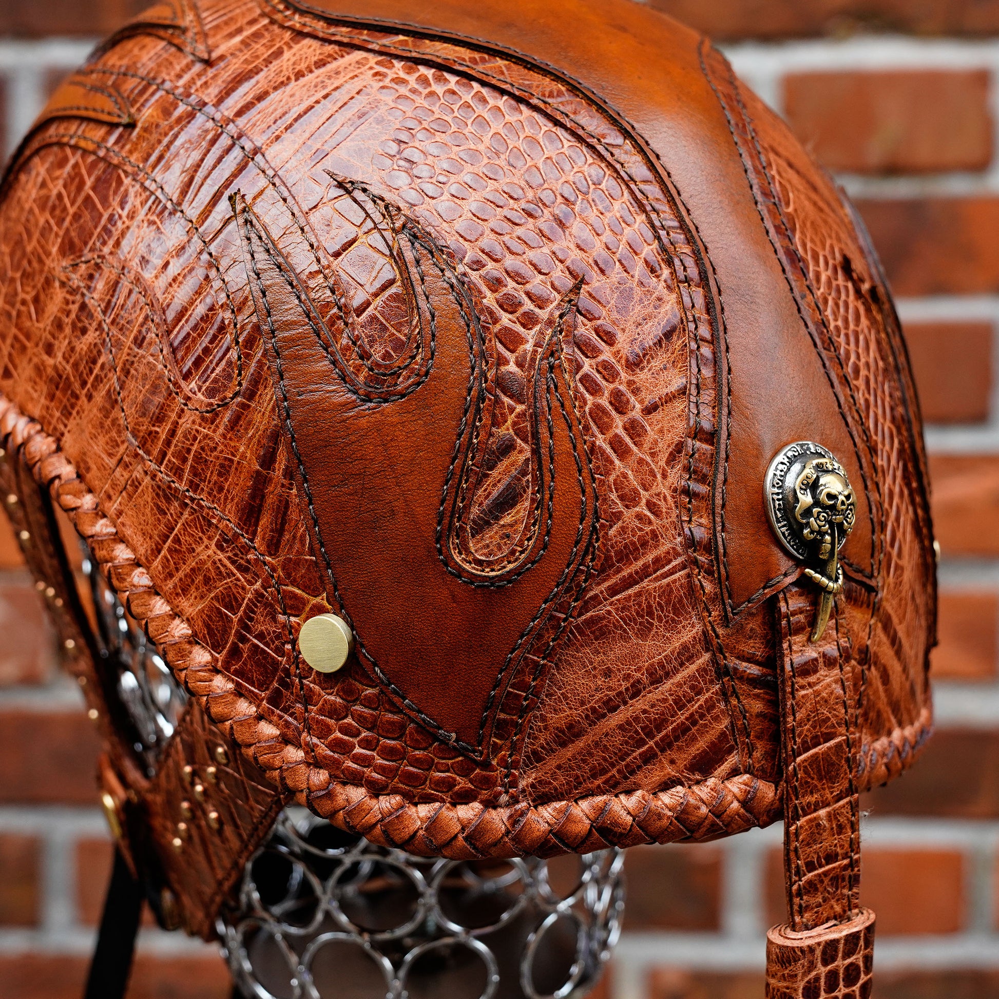 custom-decorative-halfhelmet-cowhide