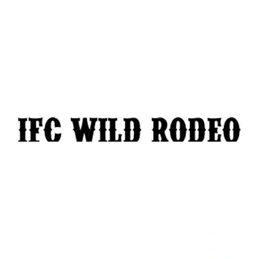 IFC RODEO font preview for custom motorcycle rocker patches