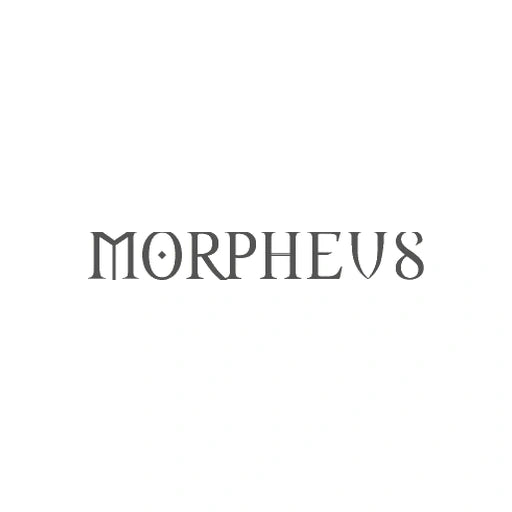 MORPHEUS font preview for custom motorcycle rocker patches